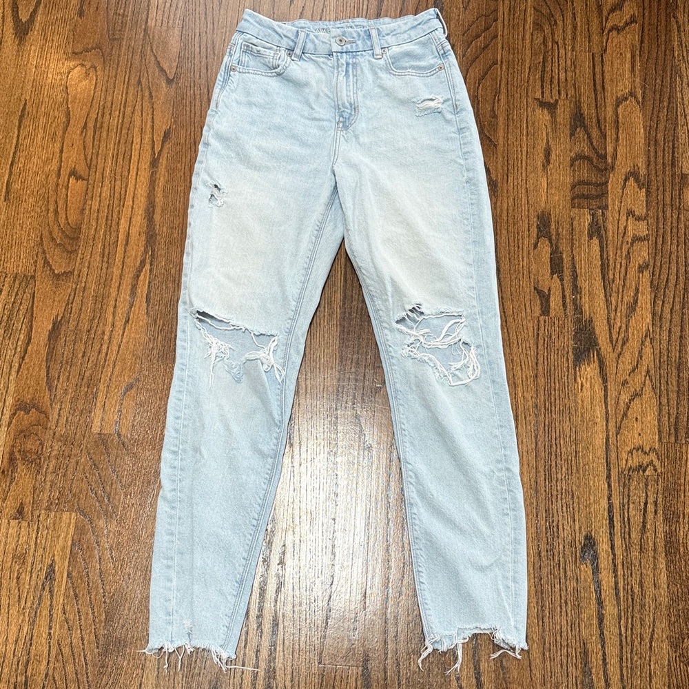 Ripped Light Blue Women's Jeans